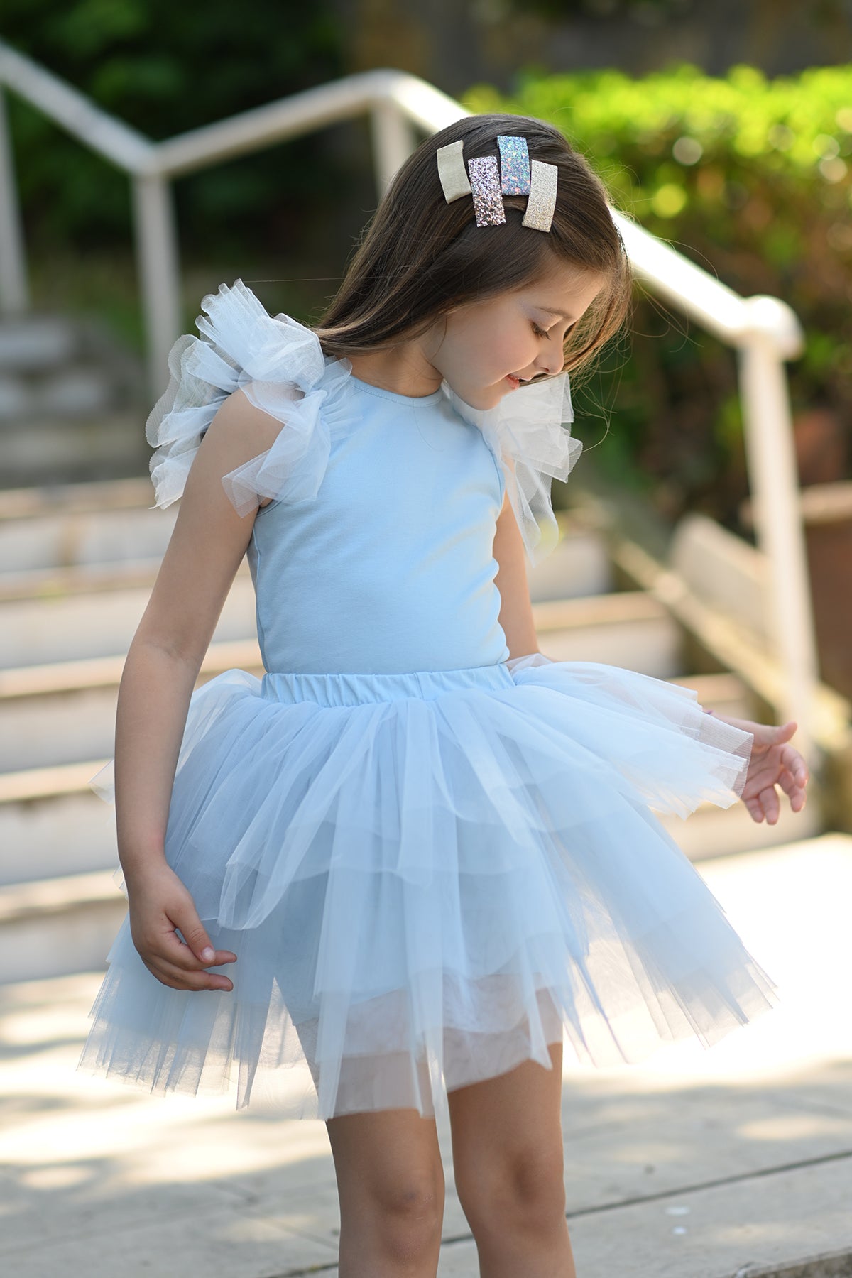 Cool Blue Tutu Set