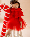 Red Love Dress Set