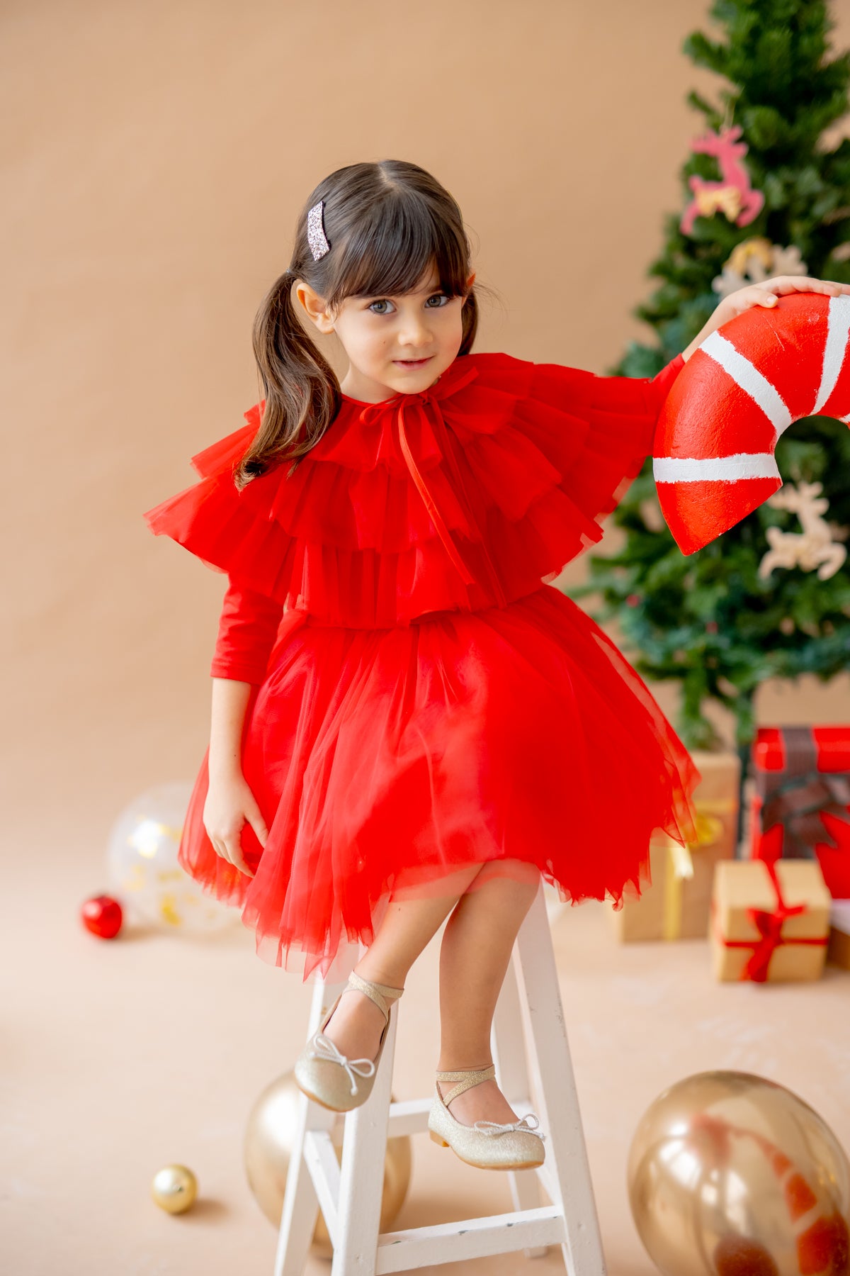 Red Love Dress Set