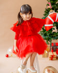 Red Love Dress Set