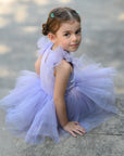 Purple Bloom Tutu Set