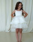 Sparkle White Dress Set