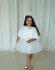 Sparkle White Dress Set