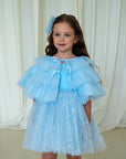 Sparkle Blue Dress Set