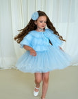 Sparkle Blue Dress Set