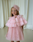 Sparkle Pink Dress Set