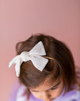 Velvet Bow Headband